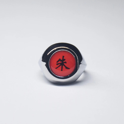 Anillo Miembro Akatsuki Cosplay Anime Naruto 10 Piezas