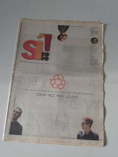 Suplemento Si 08.12.2000 Soda Stereo Cerati Bredice Piojos