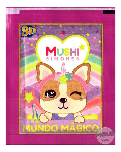 Figuritas Mushi Simones Mundo Mágico - Pack 40 Sobres