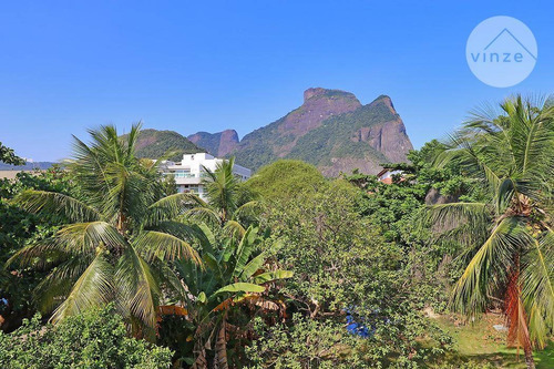 Imagem 5 de 28 de Jardim Oceânico 2 Quadra Praia E 3 Quadras Do Metrô Cm 161m² Com Vista Para A Pedra Da Gávea - Ap0048