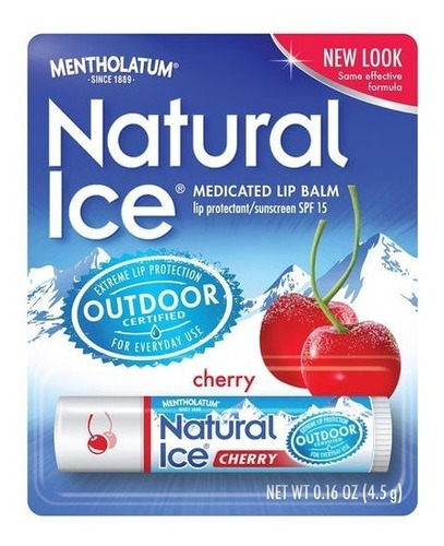 Lip Ice Natural Ice Cereza Spf15 (balsamo Labial)