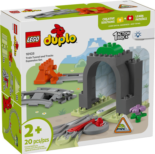 Lego Duplo Expansão De Túnel E Trilhos De Trem 10425