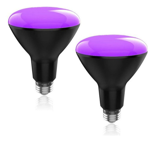 Bombillo Luz Negra Uv Ultravioleta (pack 2 Unidades )