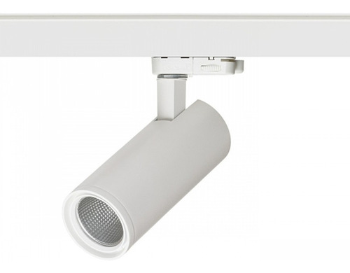 Foco De Riel Eco Monofasico Led 24° 30w Blanco / Hb Led