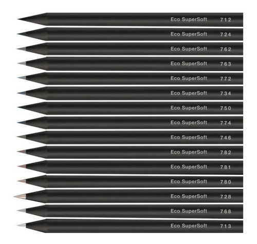 Lápices De Colores Faber-castell Supersoft Especiales X39