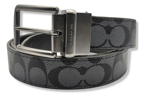 Cinturon Coach Doble Vista Reversible Clasico Unisex
