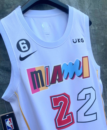 Franelilla Nike Nba 22/23 Del Miami Heat De Jimmy Butler