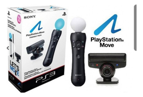 Playstation Move Sony Original Eye Cámara + Control Move (Reacondicionado)