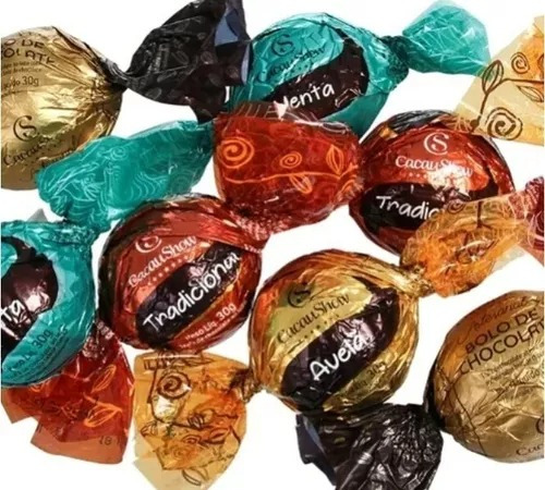 Kit Com 10 Trufas Cacau Show Sortidas