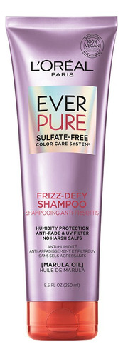  Loreal Shampoo Antifrizz Ever Pure 250 Ml