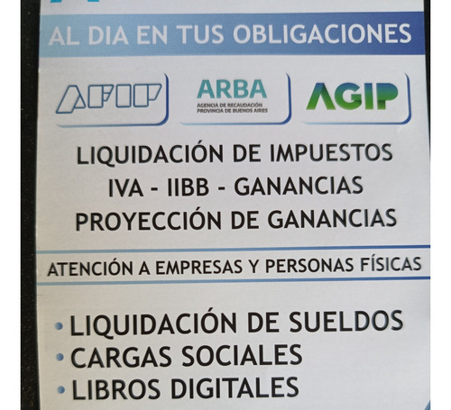 Contadora Matriculada