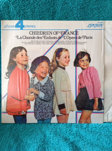 Lp Children Of France La Chorale Des Enfants De L'opera De P