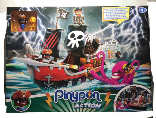 Pinypon Action Barco Pirata Famosa 15803 Srj