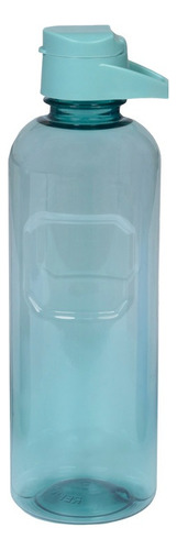 Botella Eco Grip Deportiva 750ml Tapa Flip-top Aqua