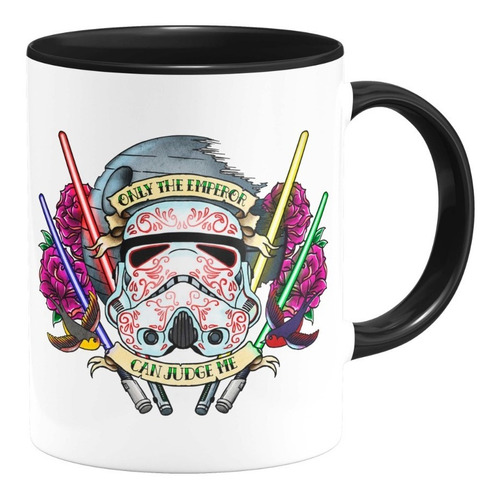 Taza Interior De Color Star Wars Mexican Art