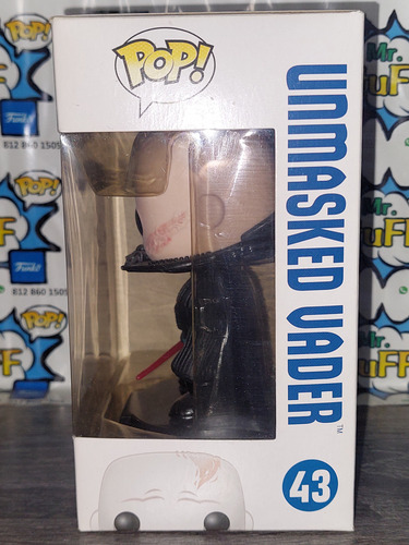 Funko Pop Unmasked Vader #43 Star Wars Original (Usado)