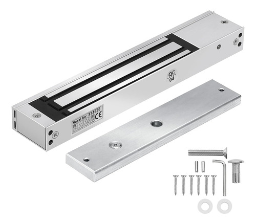 Cerradura Electromagnetica Magnelock 600lbs Con Led Y Sensor