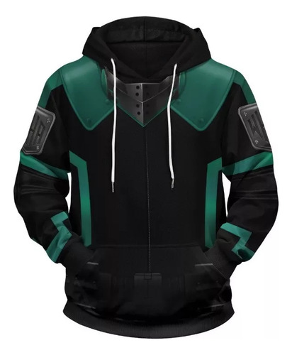 Sudadera De Cosplay Deku Mission Midoriya Izuku World Hero