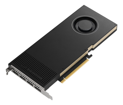 Placa de video Nvidia PNY RTX Series Adas A4000 VCNRTXA4000-PB 16GB Black Edition