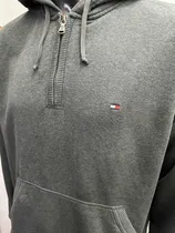 Comprar Buzo Canguro 1\u002F4 Zip Tommy Hilfiger Talle Medium