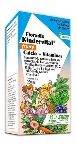 Vitamina Niños Floradix Calcio + Vitaminas .agronewen.