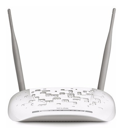 Imagen 1 de 4 de Modem Router Tp-link Td-w 8961n Adsl2+ 300mbps 2 Ant 4 Puer