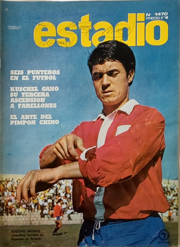 Revista Estadio N°1470 Eugenio Méndez Equipo O'higgin (ee199