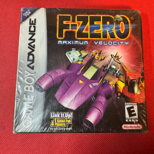 F-zero Maximum Velocity Sellado Game Boy Advance Gba