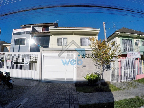 Imagem 1 de 30 de Sobrado À Venda No Bairro Cic, Com Três Quartos Sendo Um Suíte, Sala, Cozinha Ampla, Móveis Planejados, Churrasqueira E Fogão À Lenha. - Ca01445 - 69532530