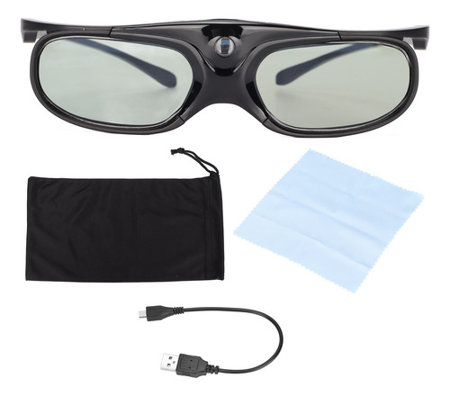 Gafas 3d Con Obturador Lcd De 1080p, Gran Angular, 178°