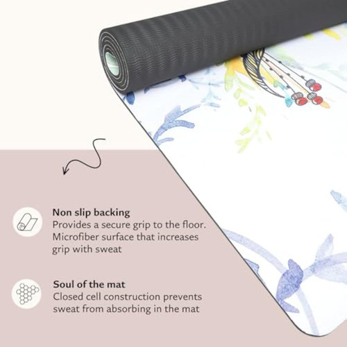 Akasa - Esterilla De Yoga, Diseñada Por Artistas,