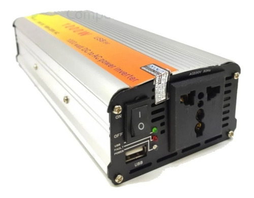 Imagem 2 de 3 de Inversor De Energia Poten 1000w Entrada Dc 12v Saída Ac 220v
