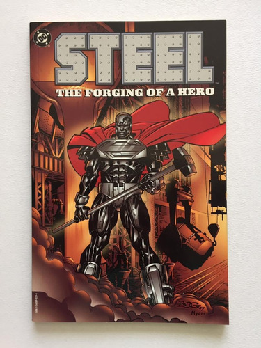 Tpb Steel: Forging Of A Hero ( English ) Reign Of Supermen (Usado)
