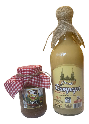 Cajeta 650 Gr Y Rompope 950 Ml Tradicional De Jalisco