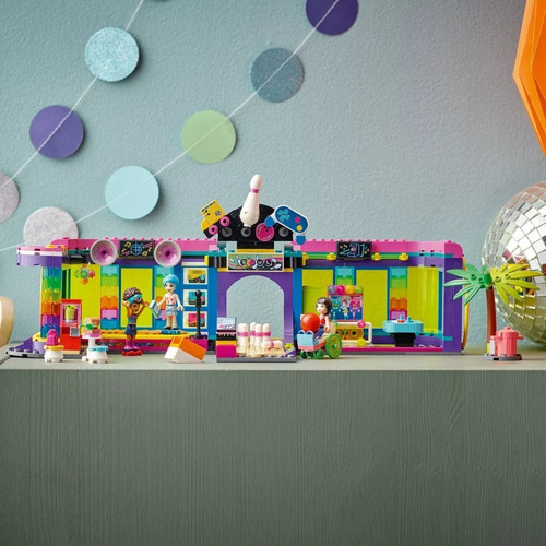 Kit De Construcción Lego Friends Roller Disco Arcade 41708 Cantidad de piezas 642