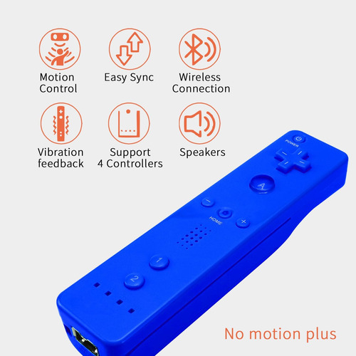 Mando A Distancia Qumox Y Joystick Nunchuck Compatible Con U