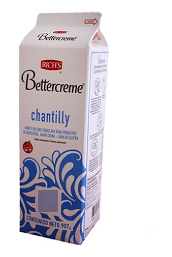 Crema Reposteria Bettercreme® Chantilly 907gr Rich's