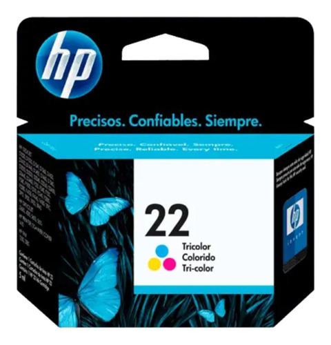 Cartucho Hp 22 Color Original F380 F4180 1410