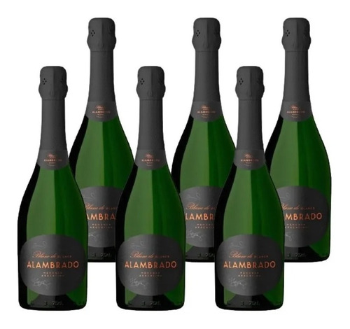 Espumante Alambrado Blanc De Blancs Santa Julia Caja X6