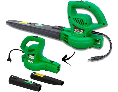 Soprador De Folhas Elétrico Garthen Gsf-2000 127v 2000w 60hz