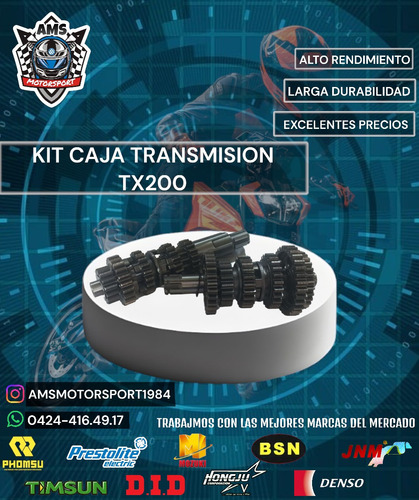 Kit De Caja Transmision Tx200