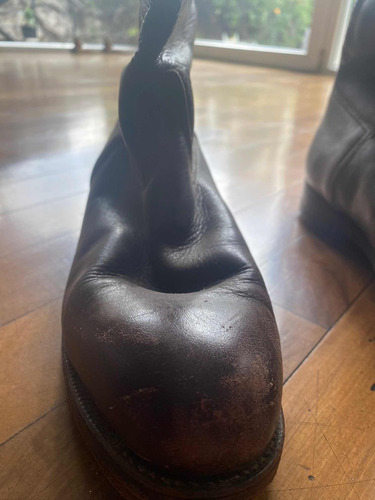 Bota Equitación Cuero Vacuno Talle 39 Unisex (Usado)