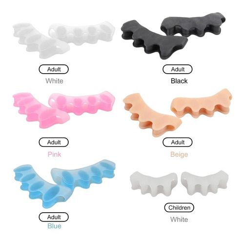 Imagem 10 de 10 de Separador Silicone Para Dedos Pés - Calos - Joanete - 1 Par