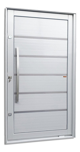 Porta Pivotante Lambril Premium Com Puxador Lado Esquerdo Wt