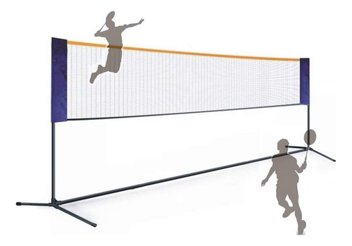 Red Badminton Juego Voleibol Portatil Para Patio Jardin Al