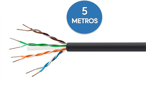 Cable De Red Utp Exterior Outdoor Intemperie Cat6 Metros