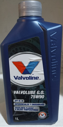 Aceite Valvoline 75w90 Gl5 De 1 Litro