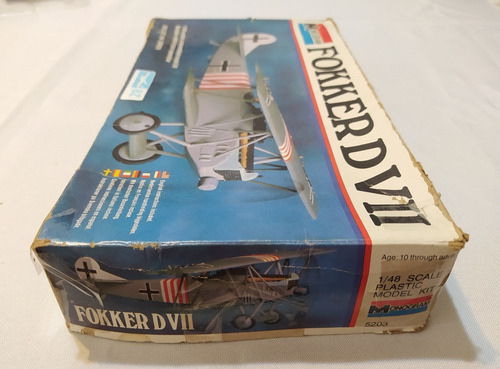 Bz 1/48 Modelismo Avion Monogram Fokker Dvii En Remate (Usado)