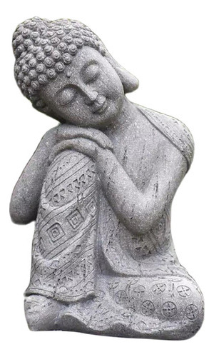 Estatua De Buda De Resina De Moon Baby Baby Sleeping Thailan