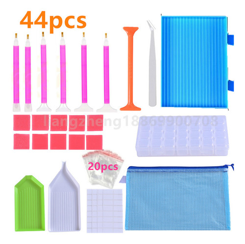 Juego De 44 Piezas - Kit De Herramientas Para Pintar Con Dia